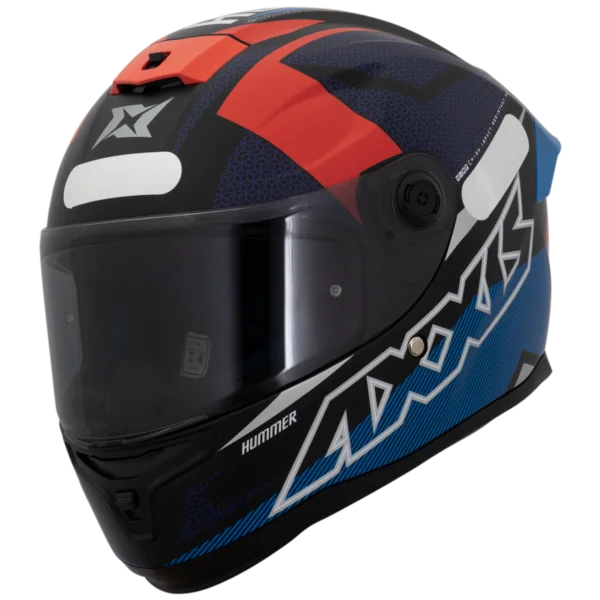 Capacete Axxis Hummer Zel C5 Vermelho Fosco - Spinelli Motos Boutique
